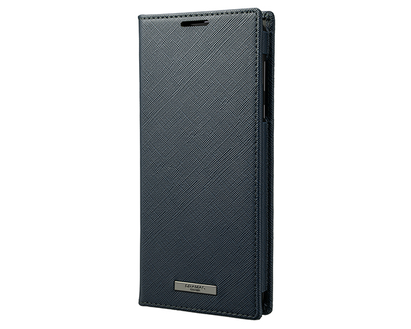 EURO Passione PU Leather Book Case for AQUOS R5G NVY