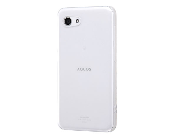 AQUOS R compact ハードケース 3Hコート/クリア 1