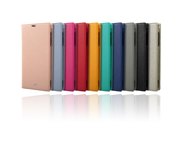 “EURO Passione” Book PU Leather Case for AQUOS R2 1