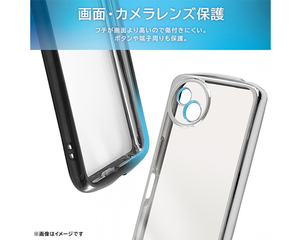 AQUOS wish4 ﾐｯﾌｨｰ / 精密設計 TPUｿﾌﾄｹｰｽ METAMORU 3