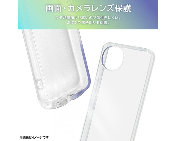 AQUOS wish4 Like standard 耐衝撃 精密設計 TPUｿﾌﾄｹｰｽ ProCa The clear 3