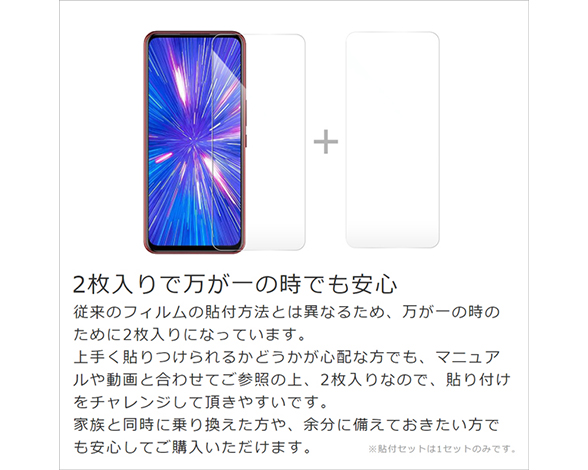 【お得な二枚入り】AQUOS wish4用 ソフトフィルム 保護フィルム 気泡無し 貼りやすい 指紋防止 [クリア仕様] 5