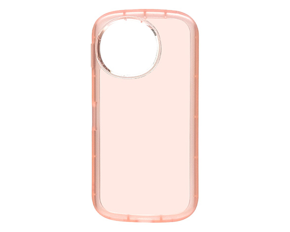 AQUOS sense9 専用ケース fluffy shape case TPU素材 コーラル 2