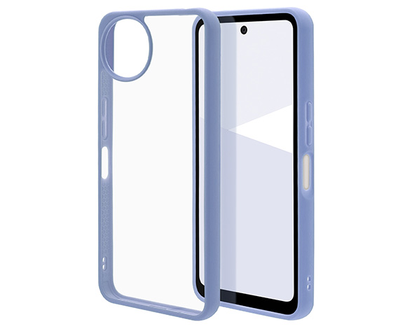 AQUOS wish5 専用ケース FLEXGUARD TPU×PC ブルー