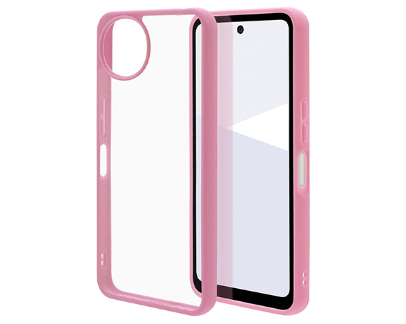 AQUOS wish5 専用ケース FLEXGUARD TPU×PC ピンク