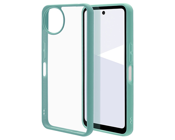 AQUOS wish5 専用ケース FLEXGUARD TPU×PC グリーン