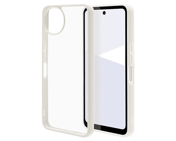 AQUOS wish5 専用ケース FLEXGUARD TPU×PC ホワイト