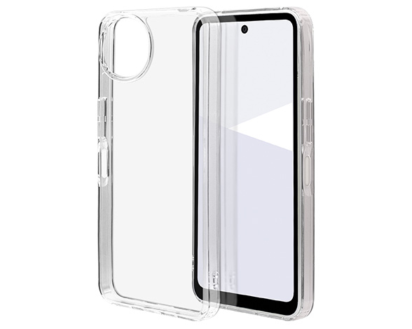 AQUOS wish5 専用ケース ハイブリッド RHINOX TPU+アクリル クリア