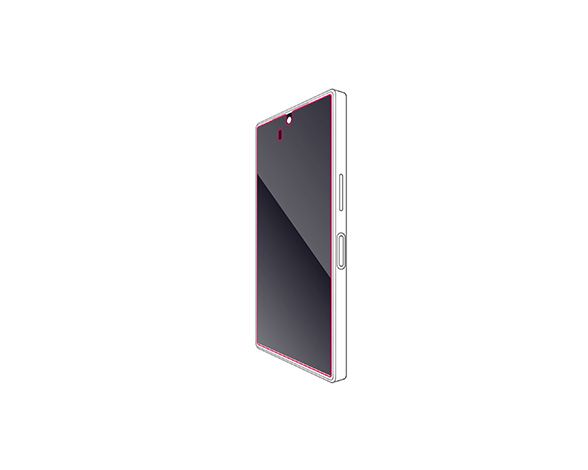 AQUOS R10 ﾌｨﾙﾑ 衝撃吸収 指紋防止 反射防止 2