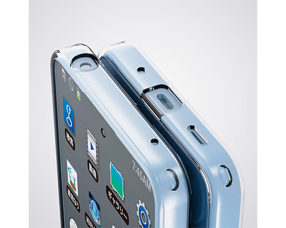 AQUOS wish5 ﾊｲﾌﾞﾘｯﾄﾞｹｰｽ 2