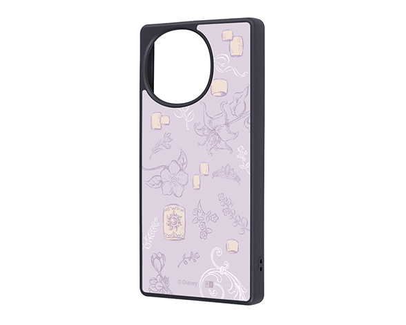 AQUOS R10/R9 ディズニー / maru 衝撃吸収 バンパー ハイブリッドケース/ラプンツェル_アイコン
