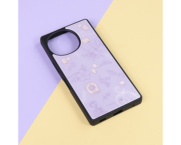 AQUOS R10/R9 ディズニー / maru 衝撃吸収 バンパー ハイブリッドケース/ラプンツェル_アイコン 2