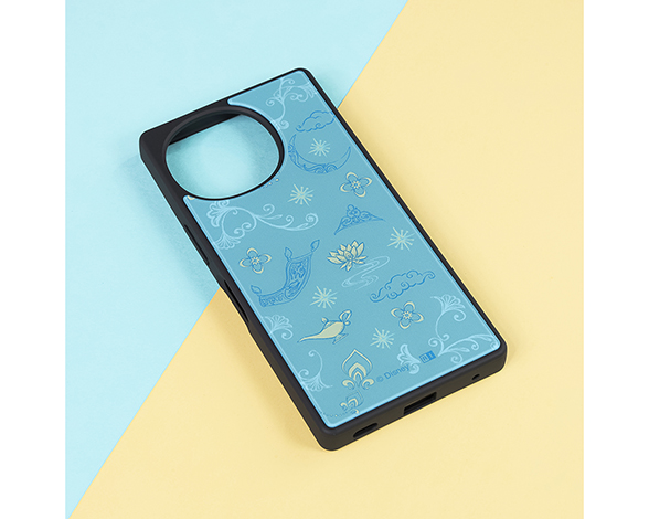 AQUOS R10/R9 ディズニー / maru 衝撃吸収 バンパー ハイブリッドケース/ジャスミン_アイコン 2
