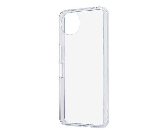 AQUOS wish5 Like standard 衝撃吸収 バンパー ハイブリッドケース/クリア