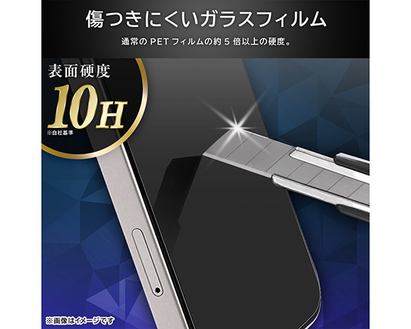AQUOS wish5 Like standard ガラスフィルム 光沢 平面保護 硬度10H 2
