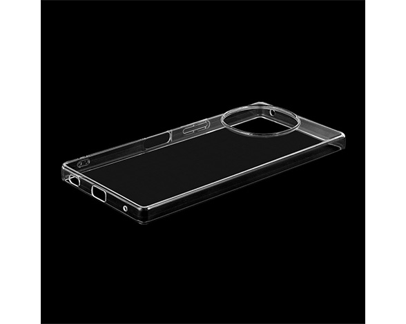 AQUOS R10 ソフトケース 「UTILO Soft」 クリア 2