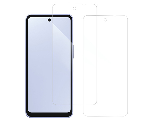 【お得な二枚入り】AQUOS wish5用 ソフトフィルム 保護フィルム 気泡無し 貼りやすい 指紋防止 [クリア仕様]