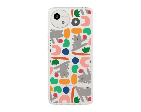 AQUOS wish5 CRAFTHOLIC SLOTH スリムプロテクションケース