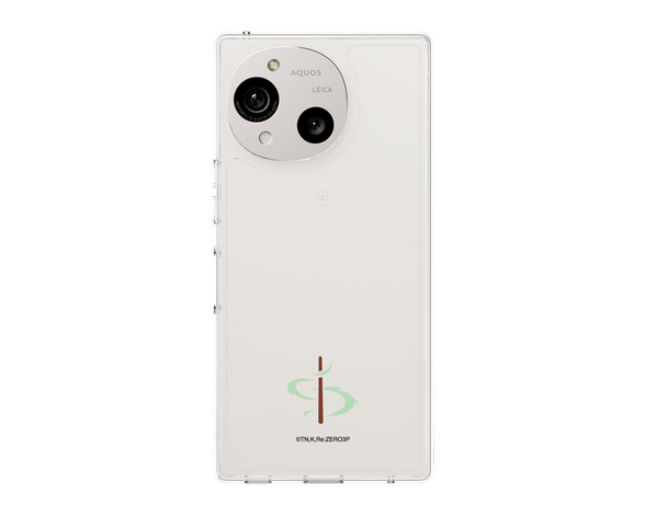 AQUOS R10 Re:ゼロから始める異世界生活 ラム モチーフ スリムプロテクションケース