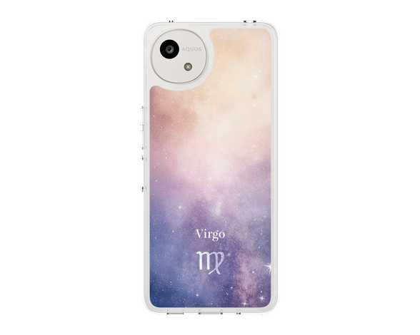 AQUOS wish5 STARRY SIGNS Virgo スリムプロテクションケース