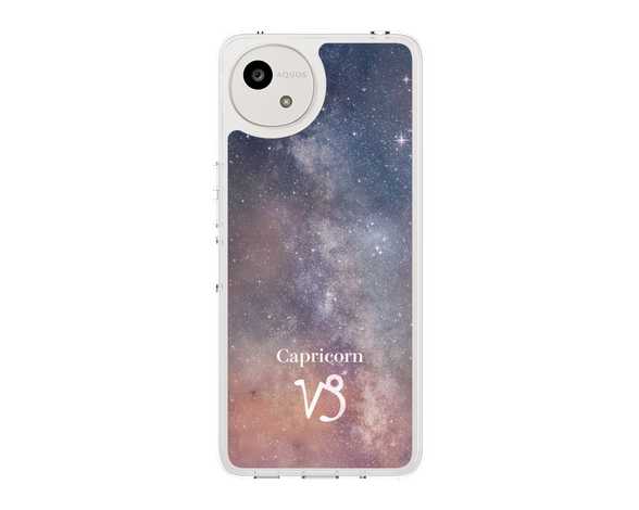 AQUOS wish5 STARRY SIGNS Capricorn スリムプロテクションケース