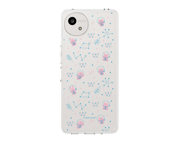 AQUOS wish5 CRAFTHOLIC Astronaut スリムプロテクションケース