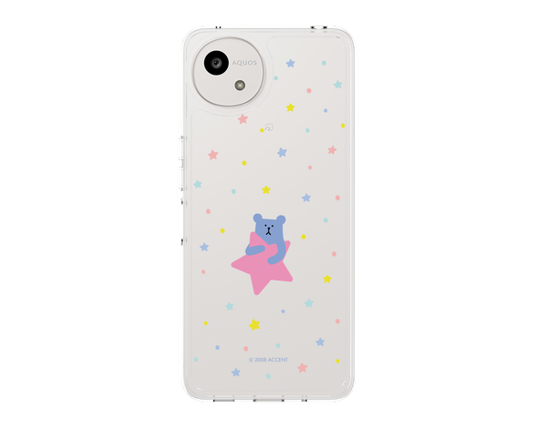 AQUOS wish5 CRAFTHOLIC Star SLOTH スリムプロテクションケース